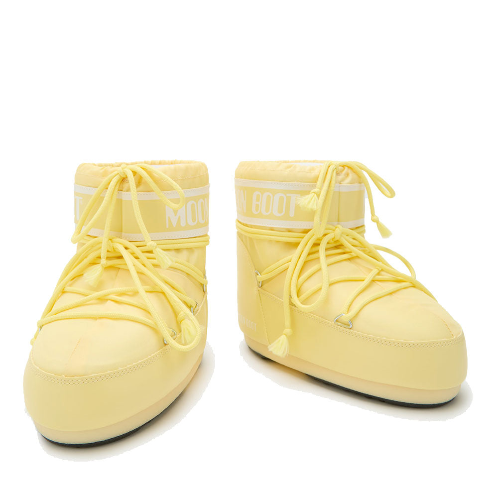 Stivali da Neve Donna MOON BOOT Icon Low in Nylon Light Yellow