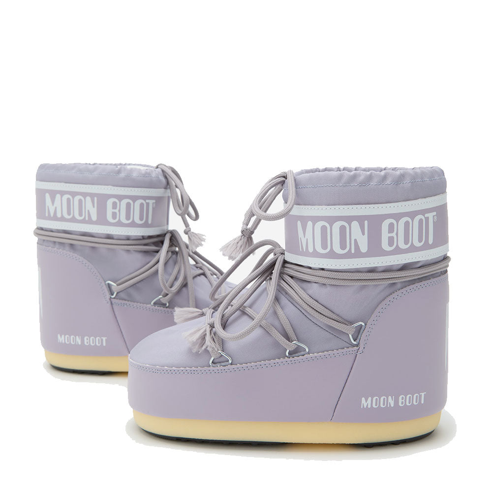 Stivali da Neve Donna MOON BOOT Icon Low in Nylon Lilla