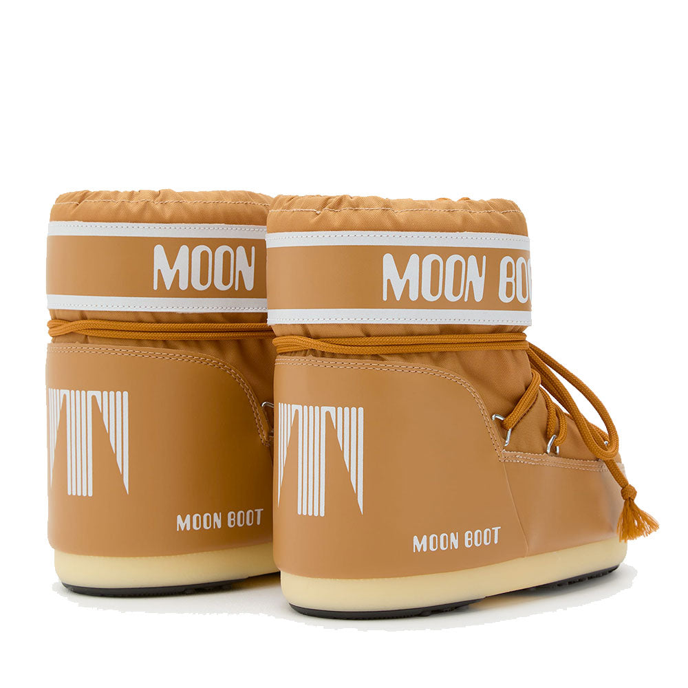 Stivali da Neve Donna MOON BOOT Icon Low in Nylon color Cognac