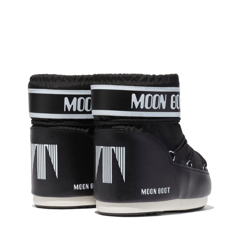 Stivali da Neve Unisex MOON BOOT Icon Low in Nylon Nero