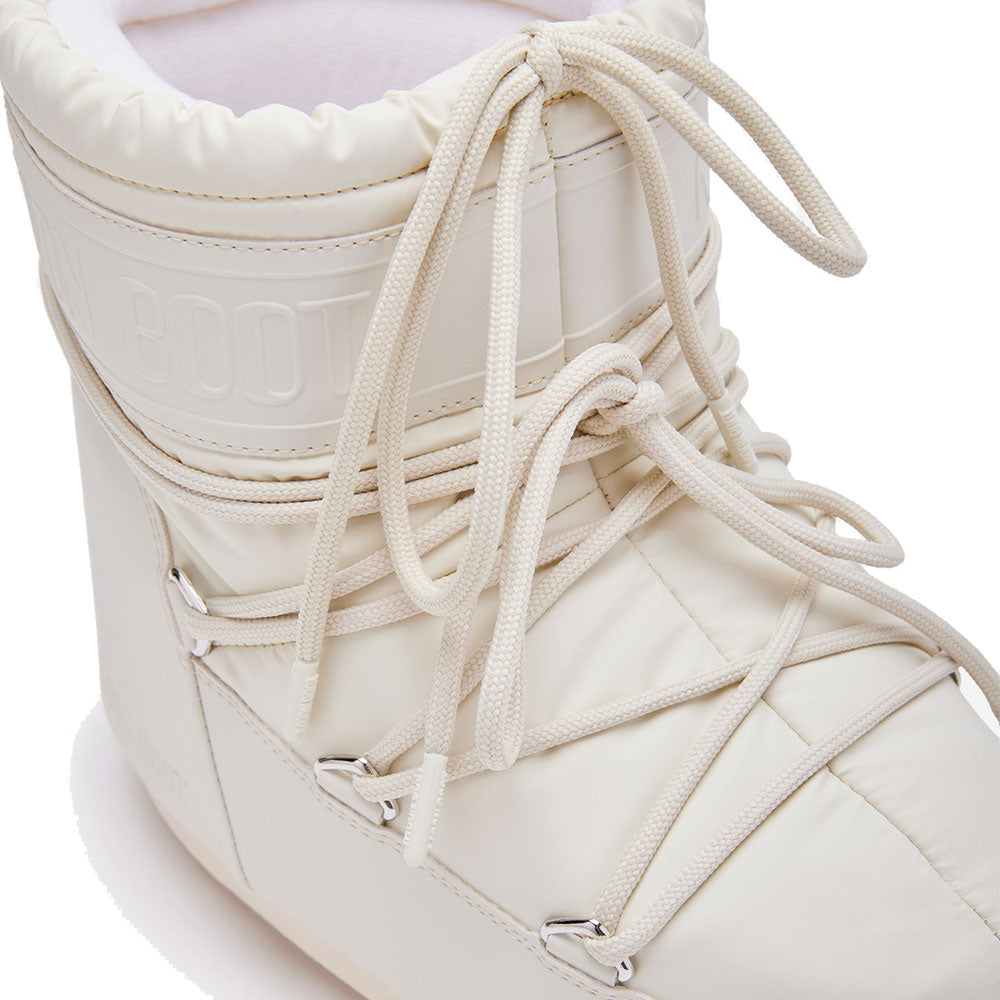 Stivali da Neve Donna MOON BOOT Icon Low Rubber Cream