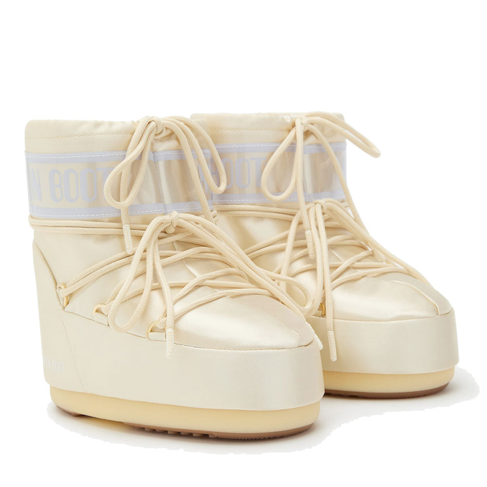 Stivali da Neve Donna MOON BOOT Icon Low Pearly Ivory