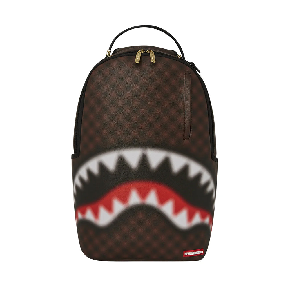 SPRAYGROUND Rucksack mit Sharks Print in Paris Blur