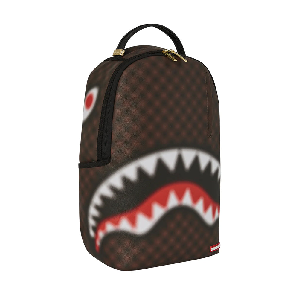 SPRAYGROUND Rucksack mit Sharks Print in Paris Blur