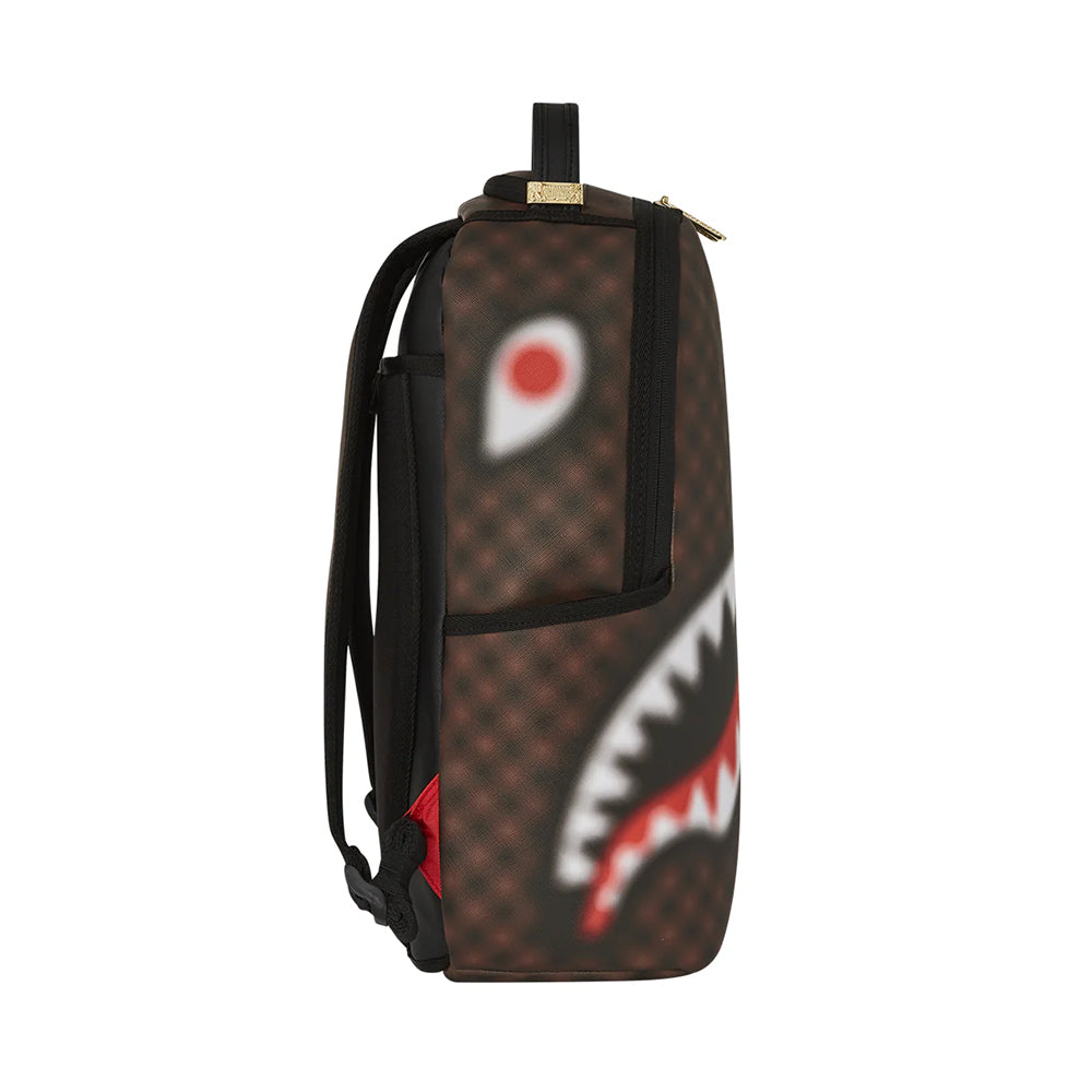 SPRAYGROUND Rucksack mit Sharks Print in Paris Blur