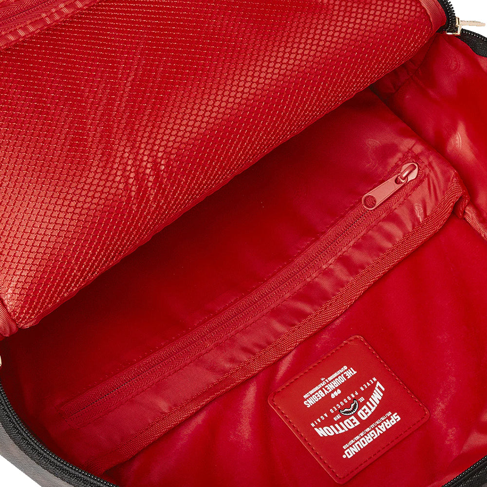 SPRAYGROUND Rucksack mit Sharks Print in Paris Blur