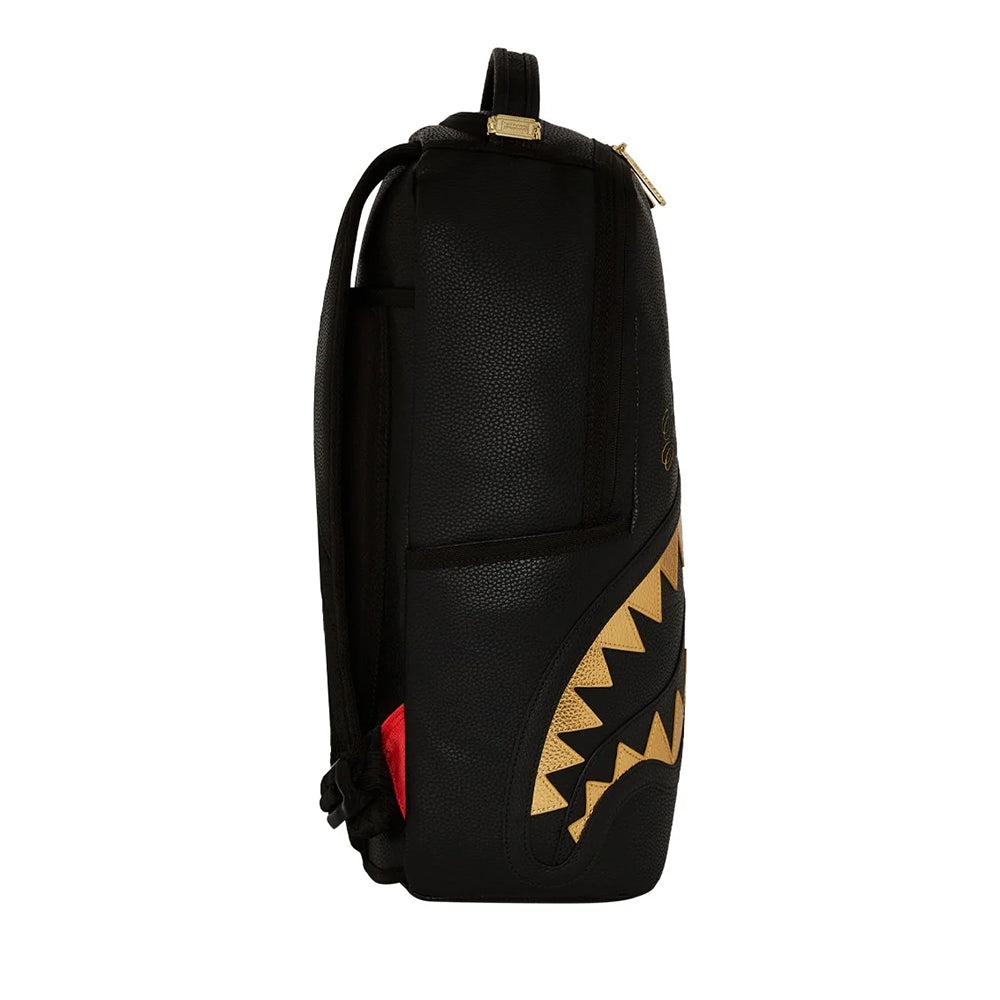 Zaino Unisex SPRAYGROUND stampa Shark Central Gold Dlxsv