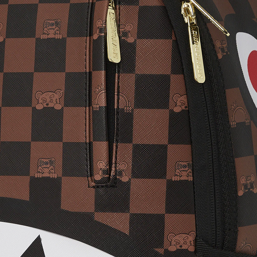 SPRAYGROUND Rucksack mit Karomuster