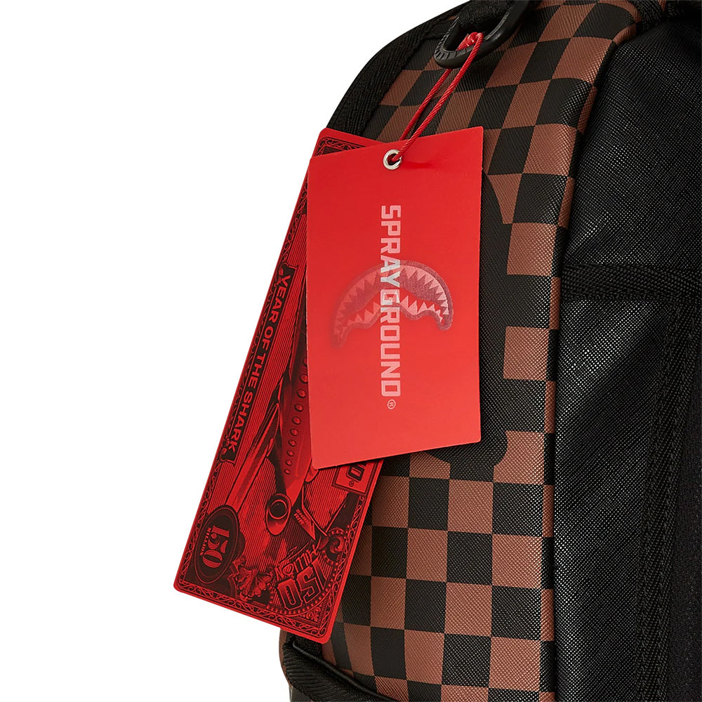 Zaino Unisex SPRAYGROUND stampa Sharks in Paris Lost and Found