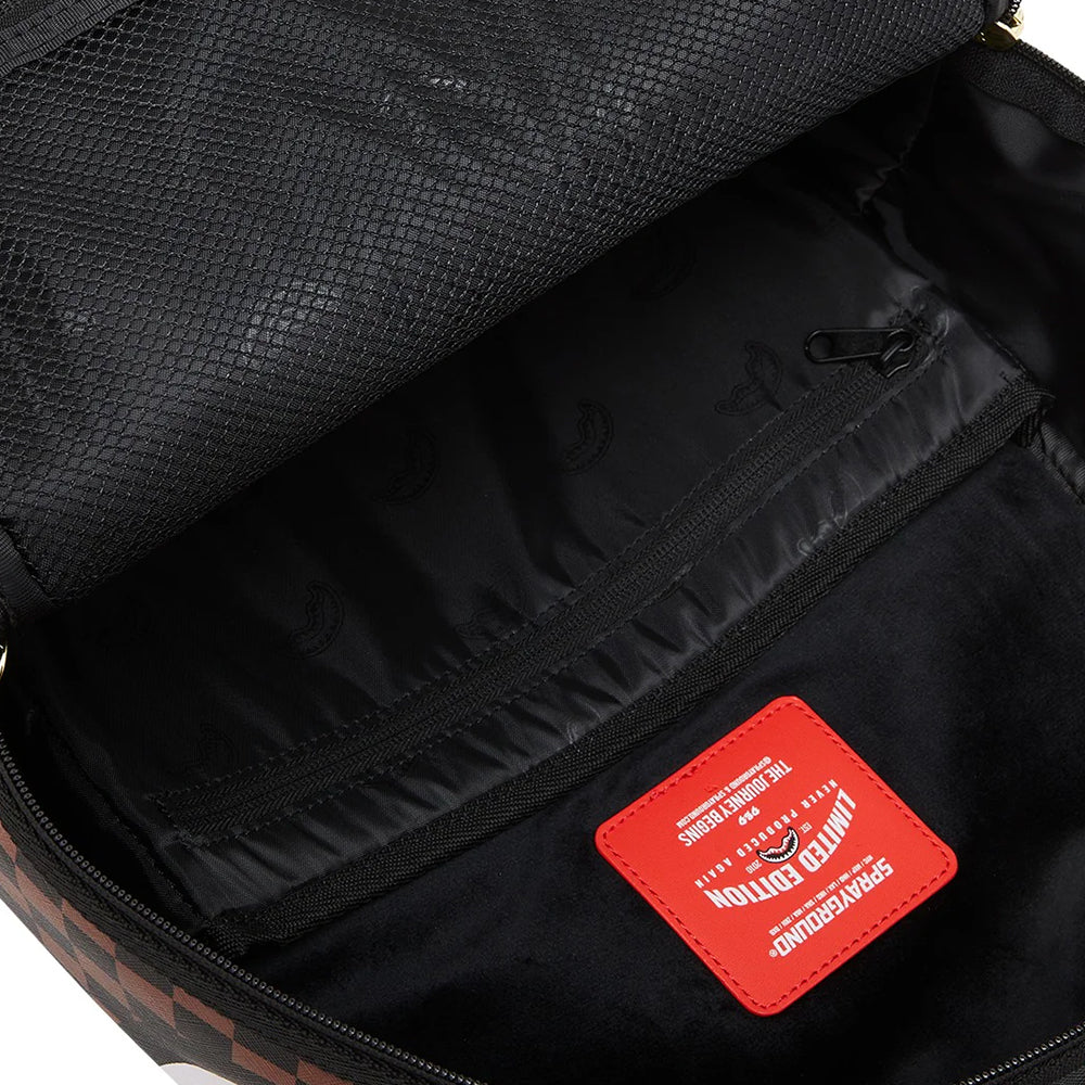 Zaino Unisex SPRAYGROUND stampa Sharks in Paris Lost and Found