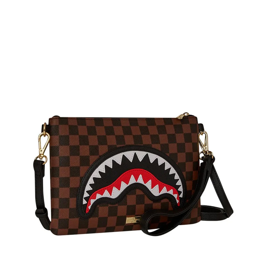Pochette con Tracolla SPRAYGROUND stampa Sawtooth Sharks in Paris