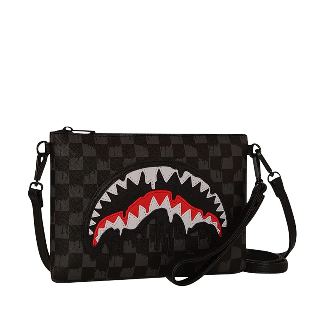 Pochette con Tracolla SPRAYGROUND stampa Dripping Sharks