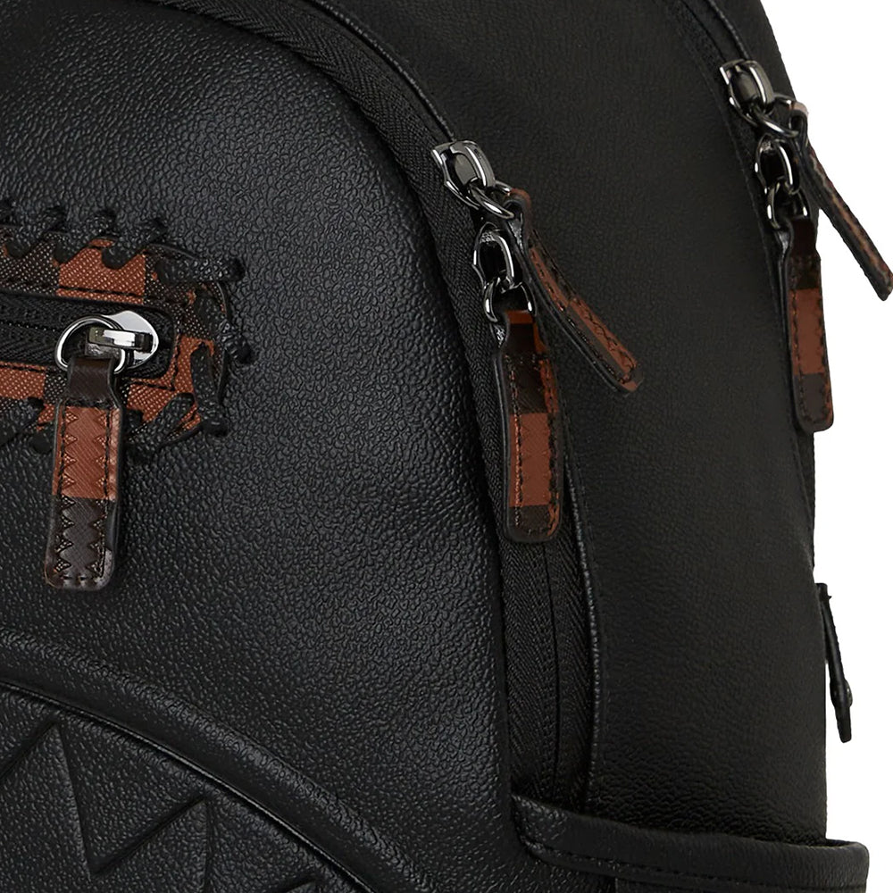 Zaino Small SPRAYGROUND stampa Dose Of Check Deux Savage