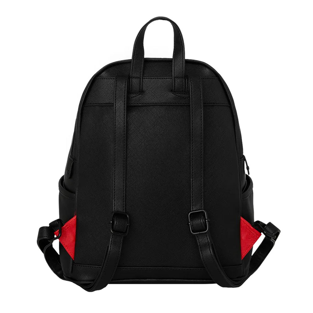 Kleiner SPRAYGROUND-Rucksack mit Fly Knit Mouth Savage-Aufdruck