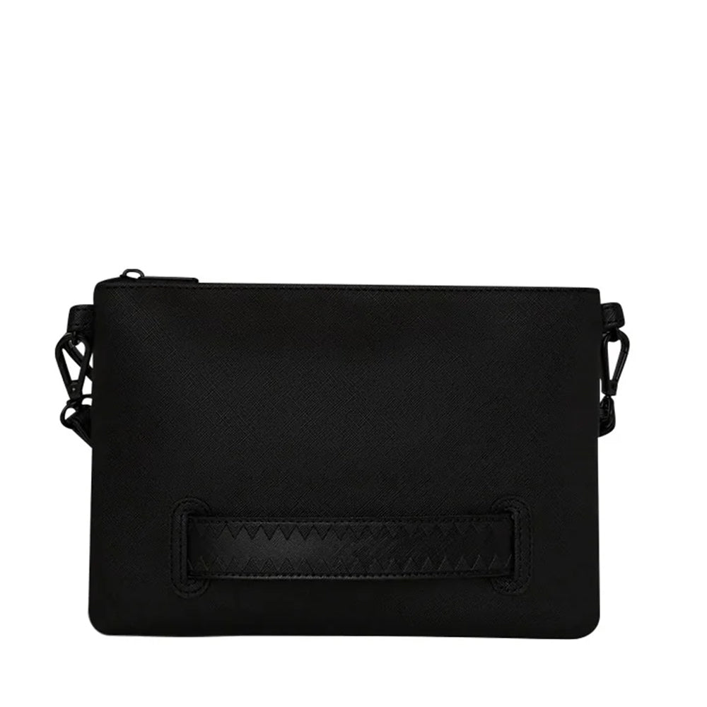 SPRAYGROUND Clutch mit Schultergurt und Fly Knit Mouth Print
