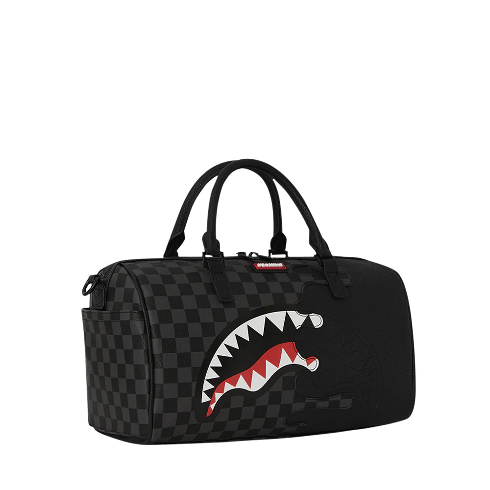 SPRAYGROUND Kofferraum mit Unfinished Shark Print