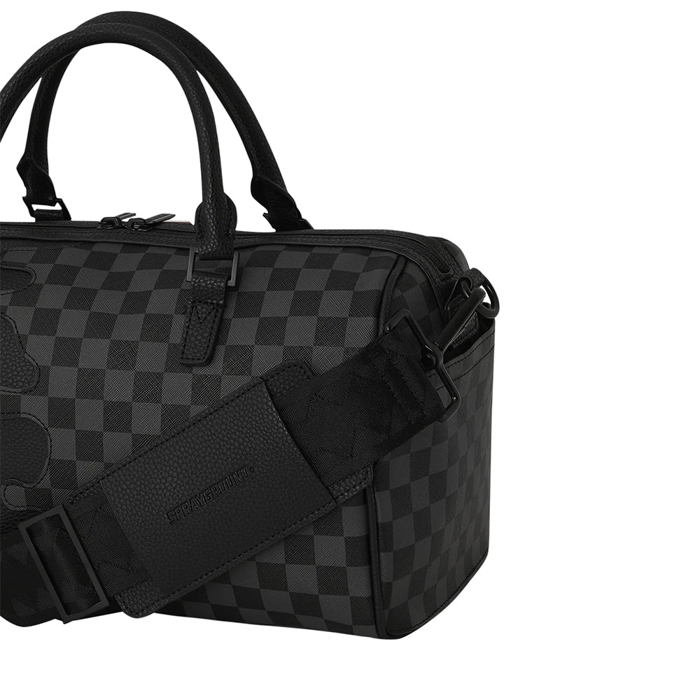 SPRAYGROUND Kofferraum mit Unfinished Shark Print