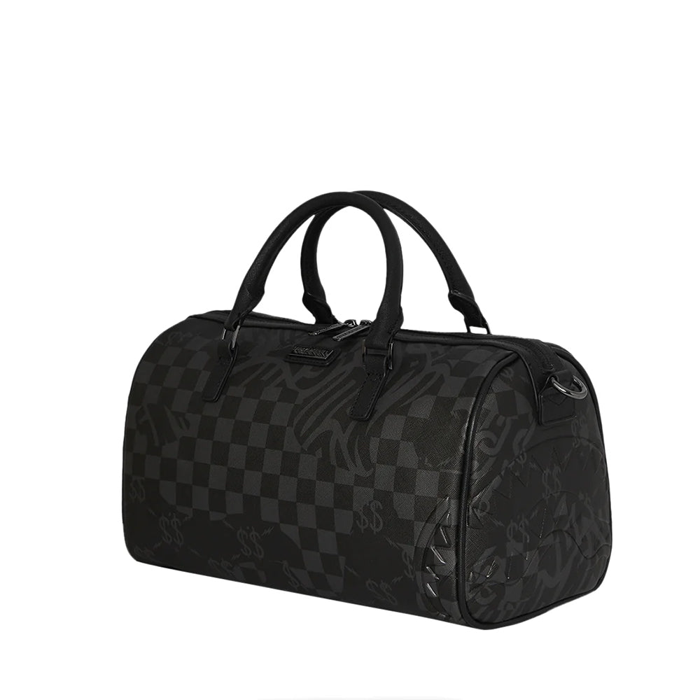 SPRAYGROUND Topcase mit 3AM Check-Aufdruck