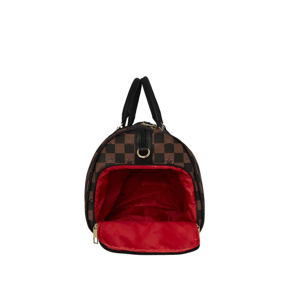 Borsone SPRAYGROUND stampa Peeking Character Check