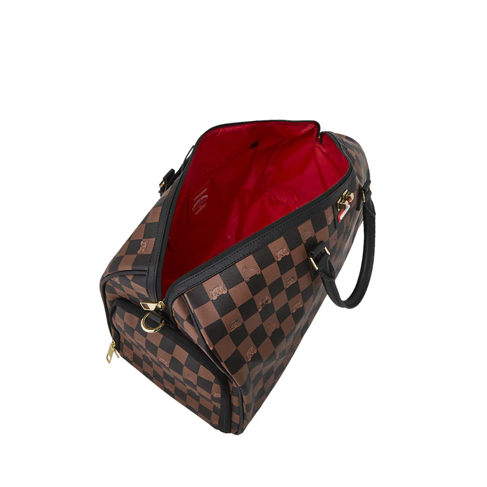 Borsone SPRAYGROUND stampa Peeking Character Check