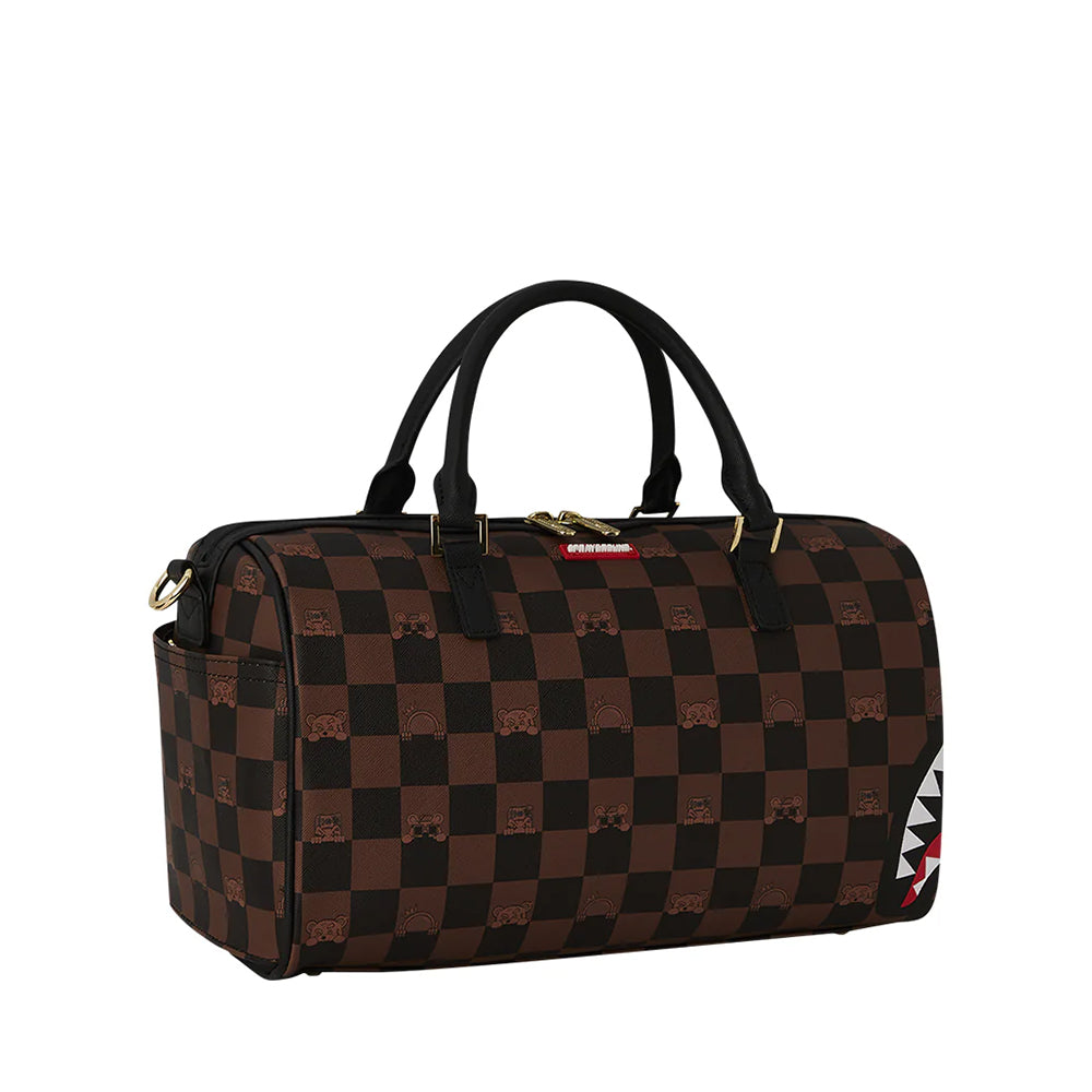Bauletto SPRAYGROUND stampa Peeking Character Check