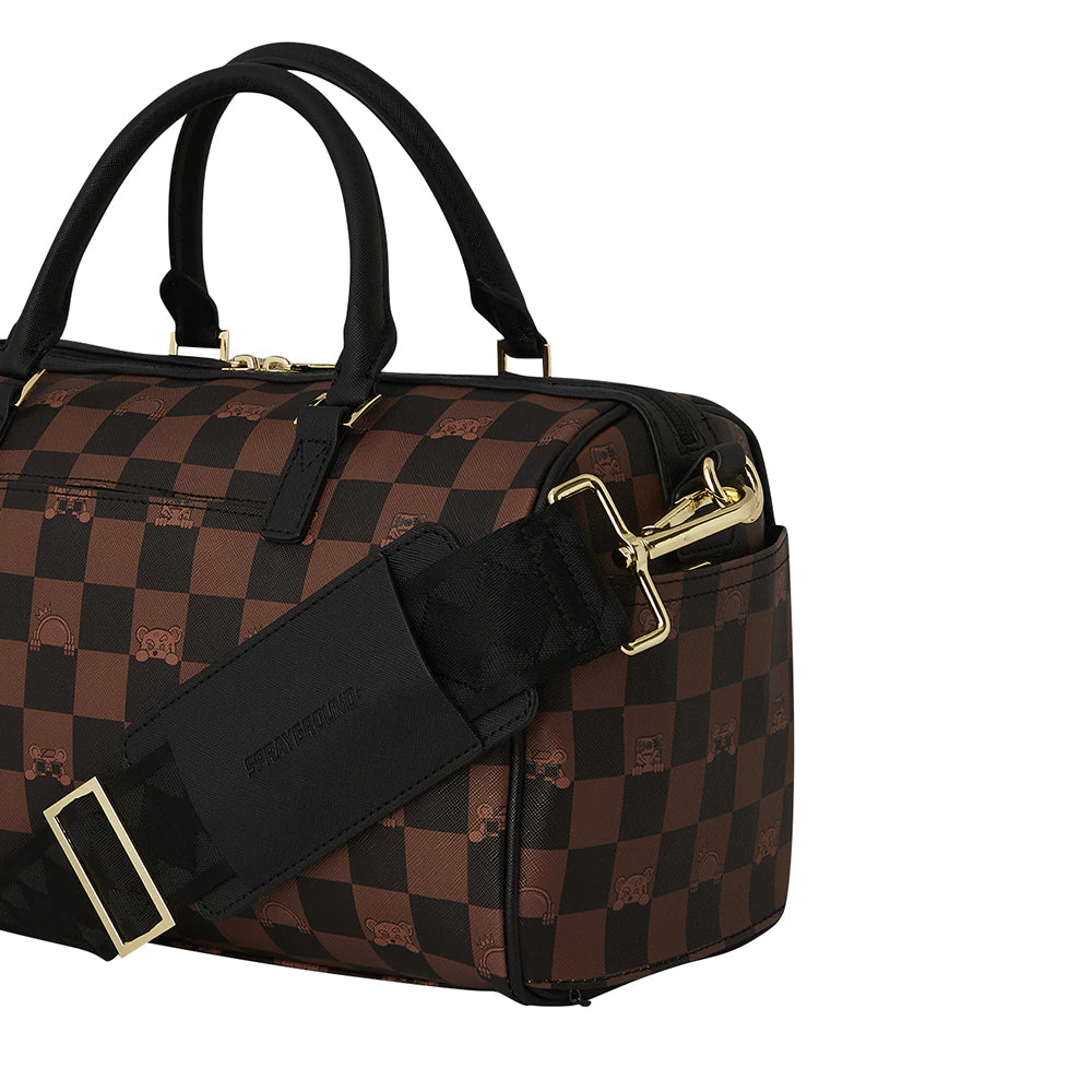 Bauletto SPRAYGROUND stampa Peeking Character Check
