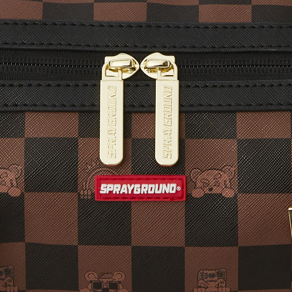 Bauletto SPRAYGROUND stampa Peeking Character Check