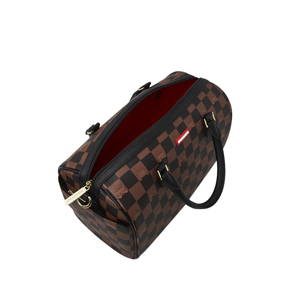 Bauletto SPRAYGROUND stampa Peeking Character Check