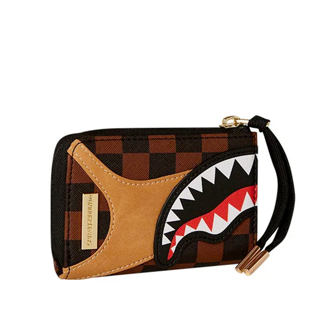 Portafoglio Piccolo con Zip SPRAYGROUND stampa Hennyville