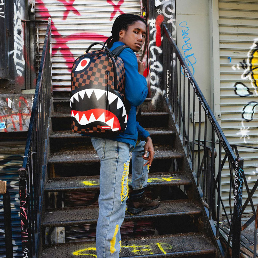 SPRAYGROUND Rucksack mit Hangover-Aufdruck