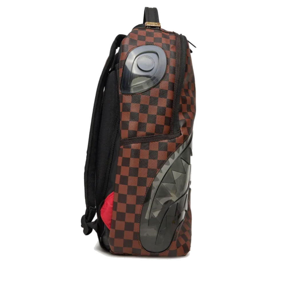 SPRAYGROUND-Rucksack mit Sip Clear- und Eyes-Aufdruck