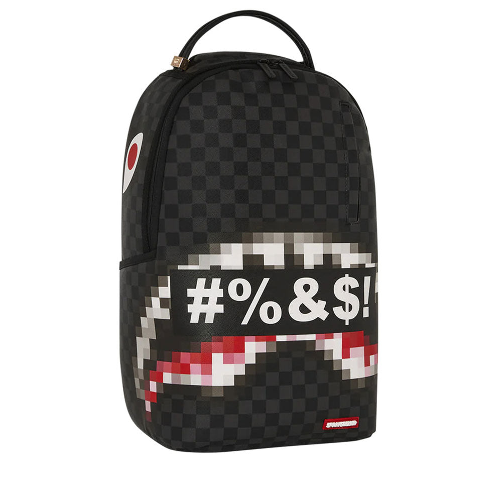 SPRAYGROUND Rucksack Zensierter Aufdruck
