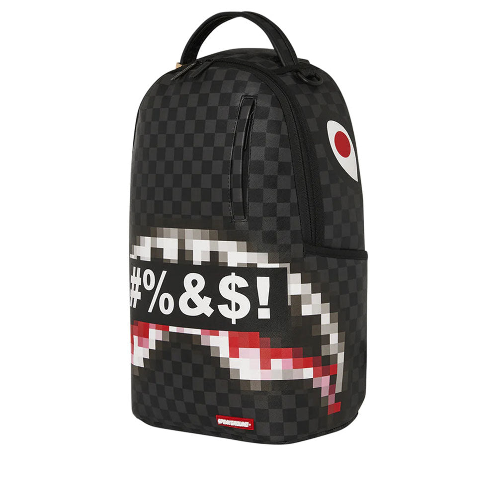 SPRAYGROUND Rucksack Zensierter Aufdruck