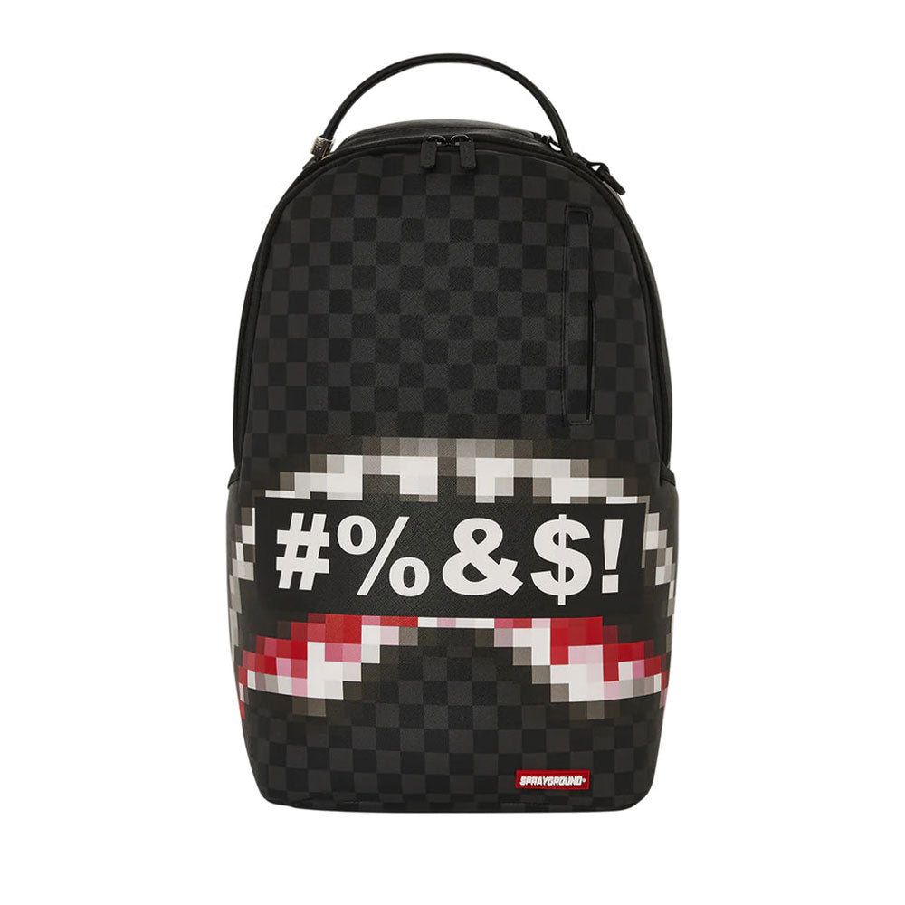 SPRAYGROUND Rucksack Zensierter Aufdruck