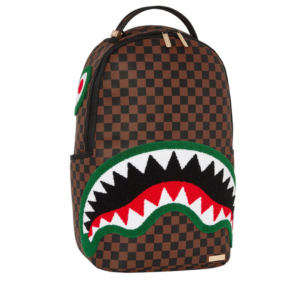 SPRAYGROUND Rucksack mit Chenille Sip-Aufdruck