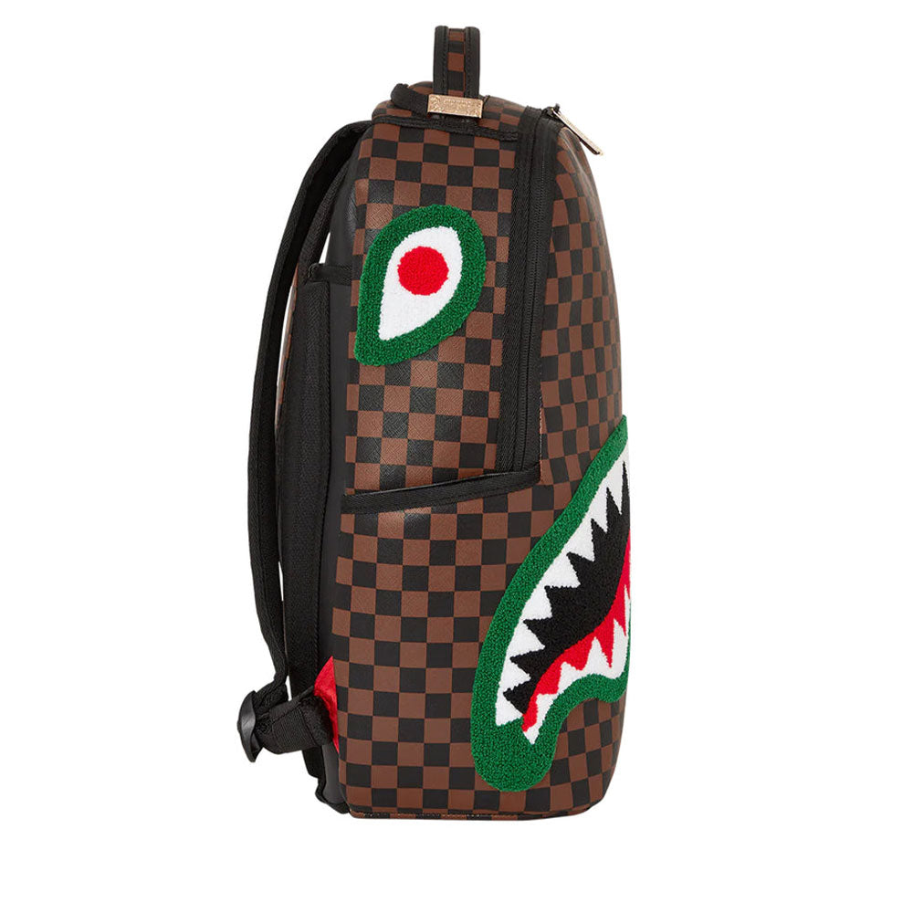 SPRAYGROUND Rucksack mit Chenille Sip-Aufdruck