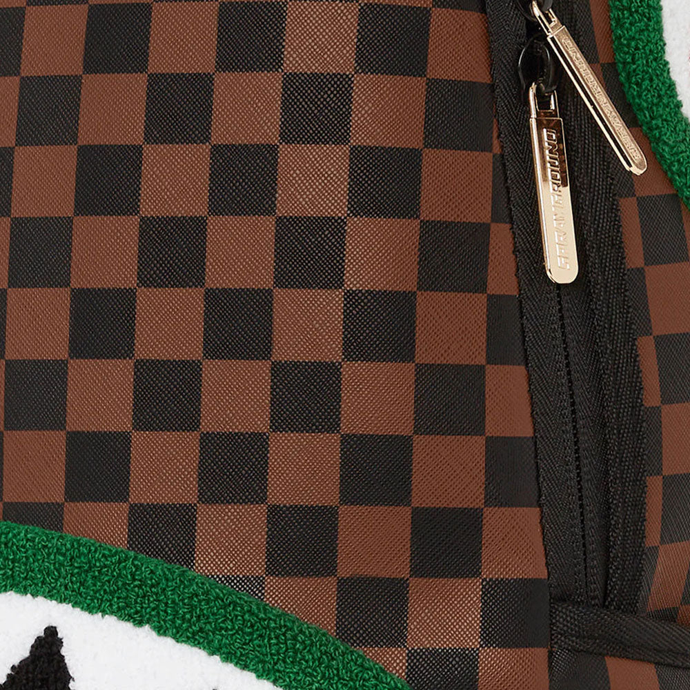 SPRAYGROUND Rucksack mit Chenille Sip-Aufdruck
