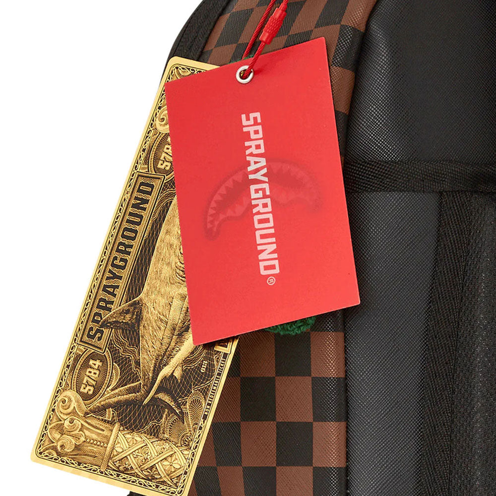 SPRAYGROUND Rucksack mit Chenille Sip-Aufdruck