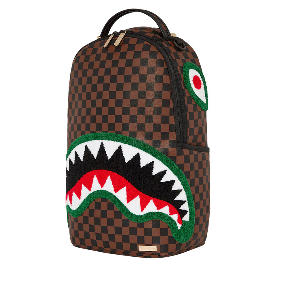 SPRAYGROUND Rucksack mit Chenille Sip-Aufdruck