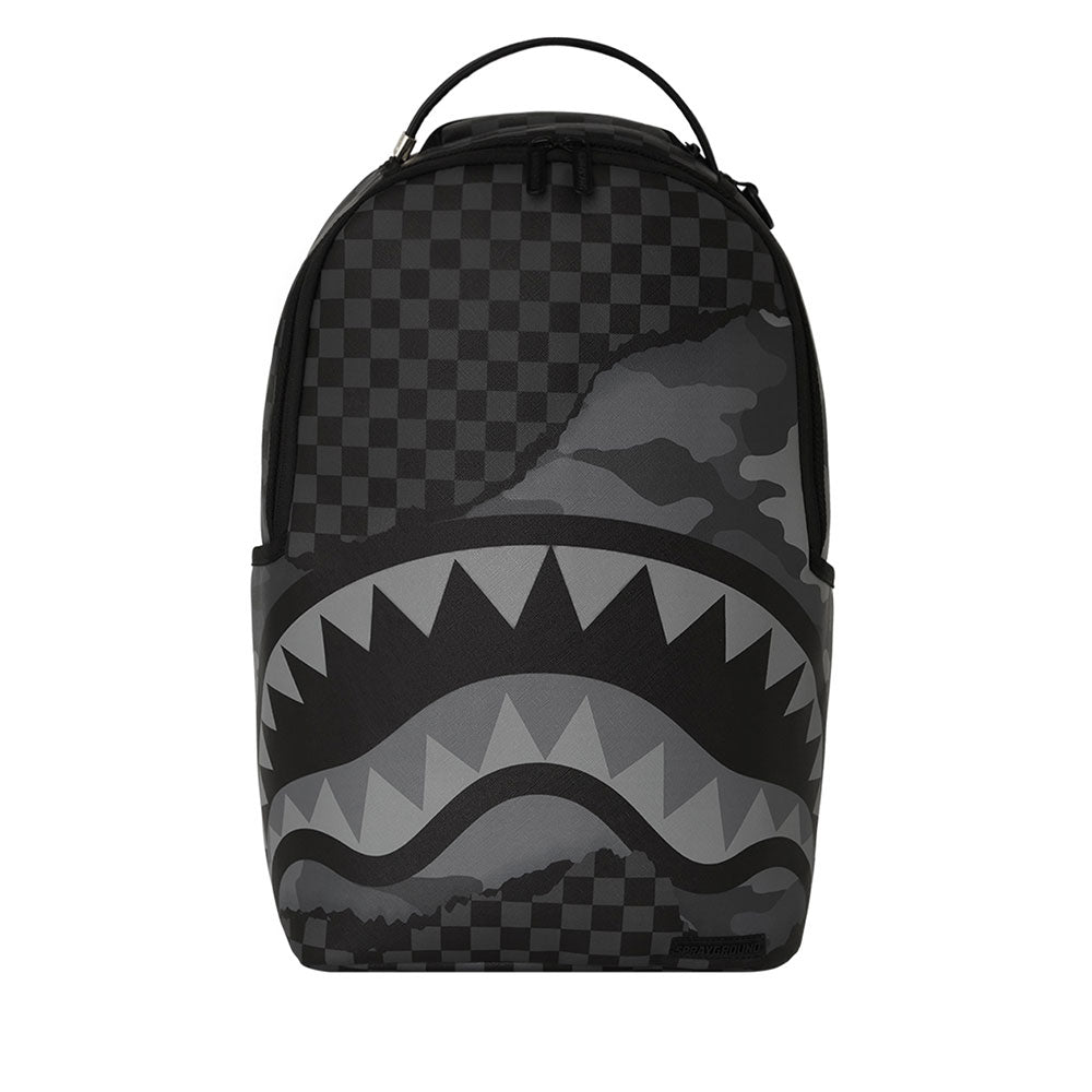 SPRAYGROUND Rucksack mit Split Up Camo Tear Aufdruck