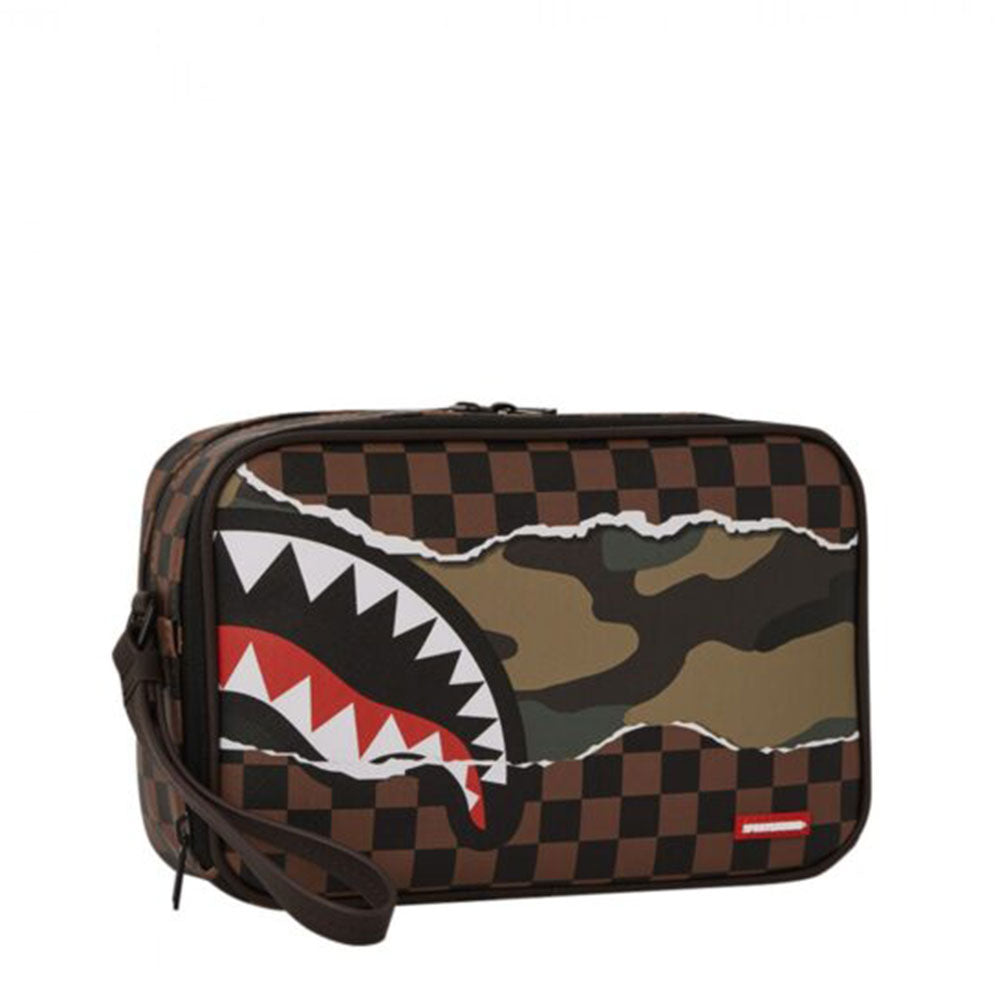 Necessaire SPRAYGROUND stampa Tear it Up Camo