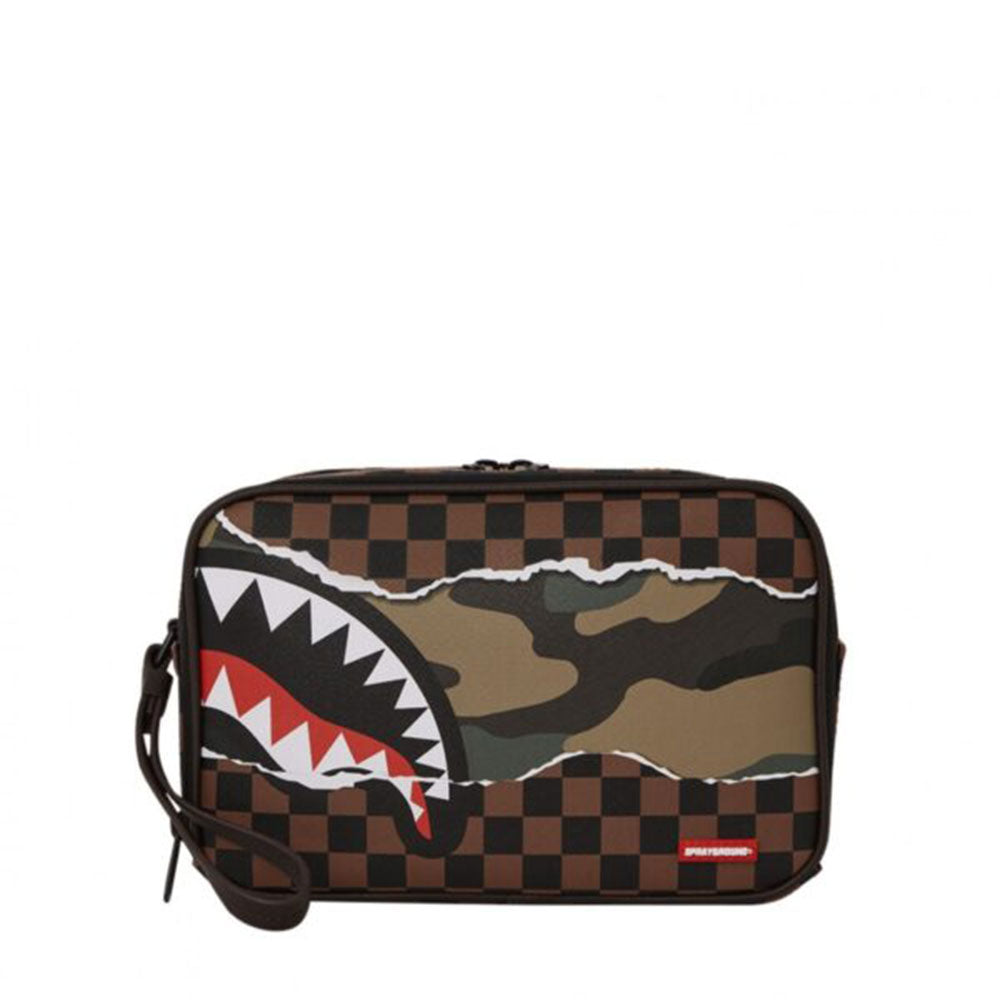 Necessaire SPRAYGROUND stampa Tear it Up Camo