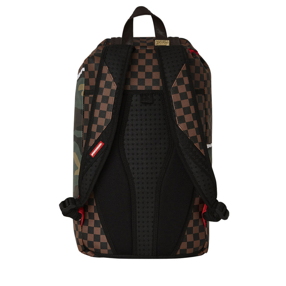 SPRAYGROUND Rucksack geschlossen mit Kordelzug Tear it Up Camo Hills-Aufdruck