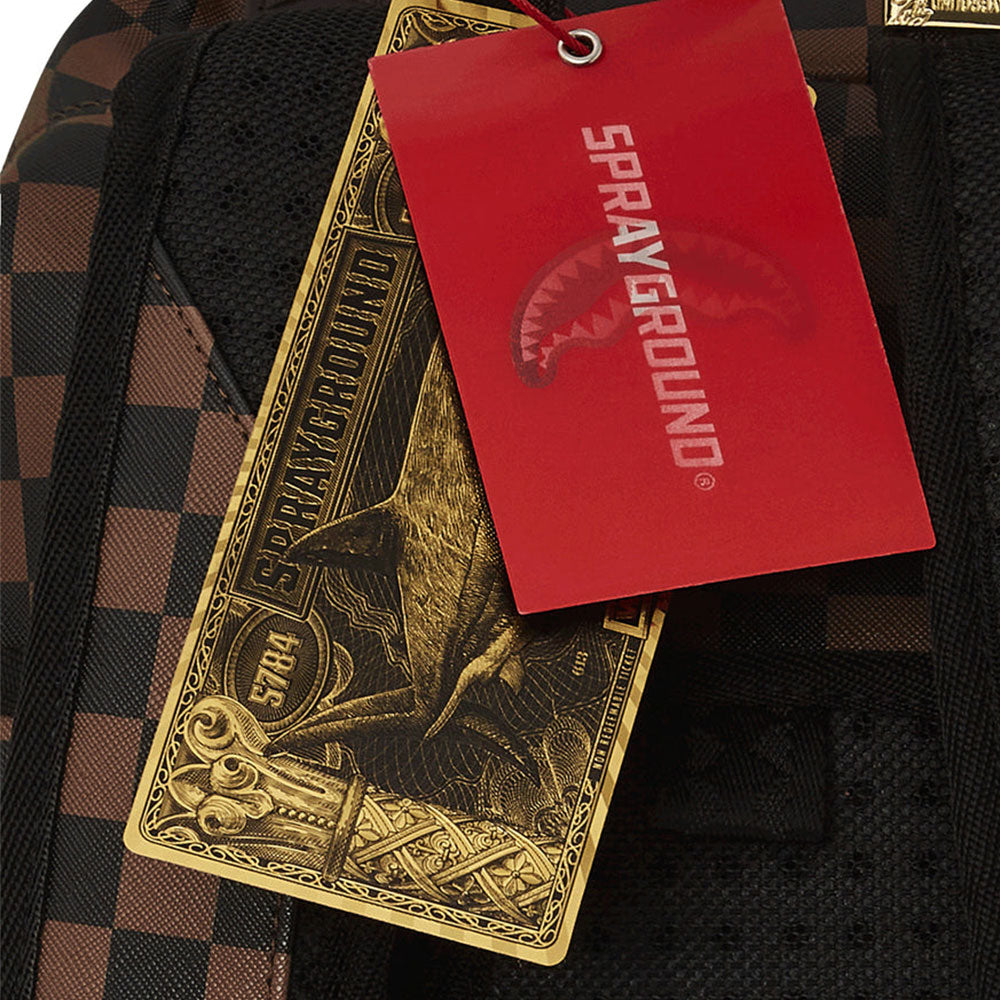 SPRAYGROUND Rucksack geschlossen mit Kordelzug Tear it Up Camo Hills-Aufdruck