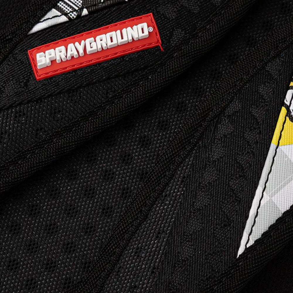 SPRAYGROUND Rucksack mit Sharks in Paris The Rizz Cream Aufdruck