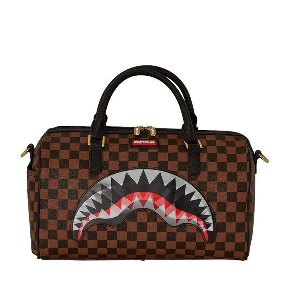 Mini-SPRAYGROUND-Topcase mit Sip Lenticular Chomp-Aufdruck