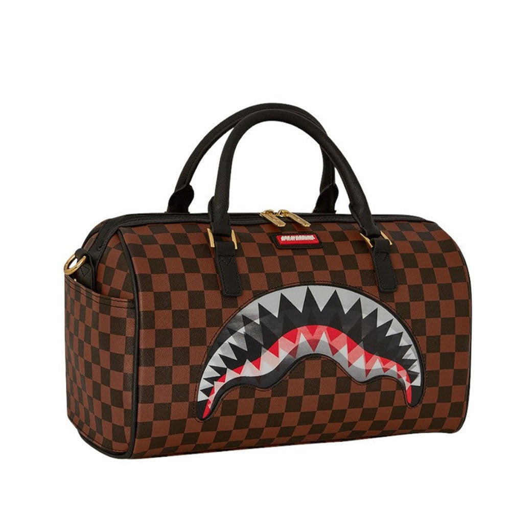 Mini-SPRAYGROUND-Topcase mit Sip Lenticular Chomp-Aufdruck