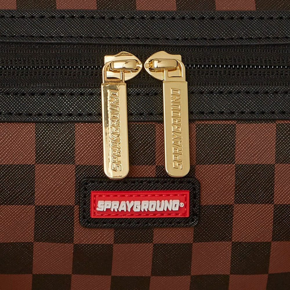 Mini-SPRAYGROUND-Topcase mit Sip Lenticular Chomp-Aufdruck