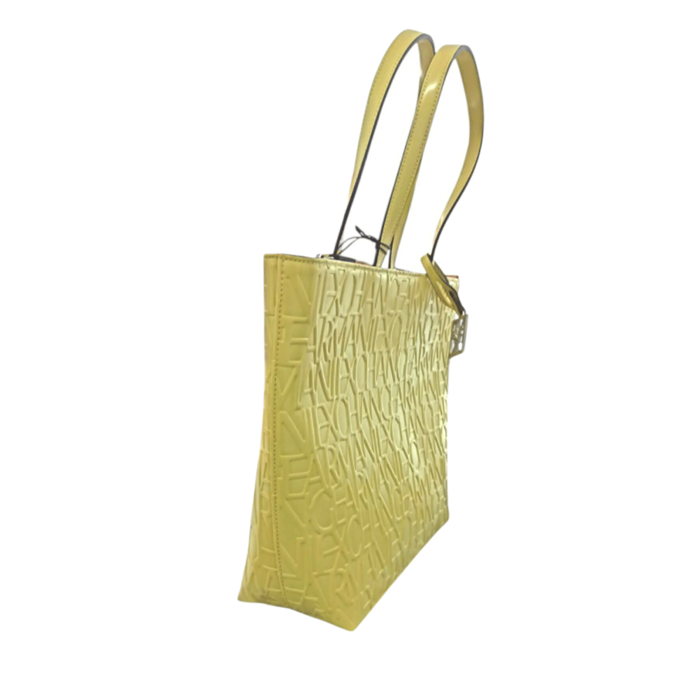 Borsa Donna ARMANI EXCHANGE Shopping a Spalla colore Light Bamboo
