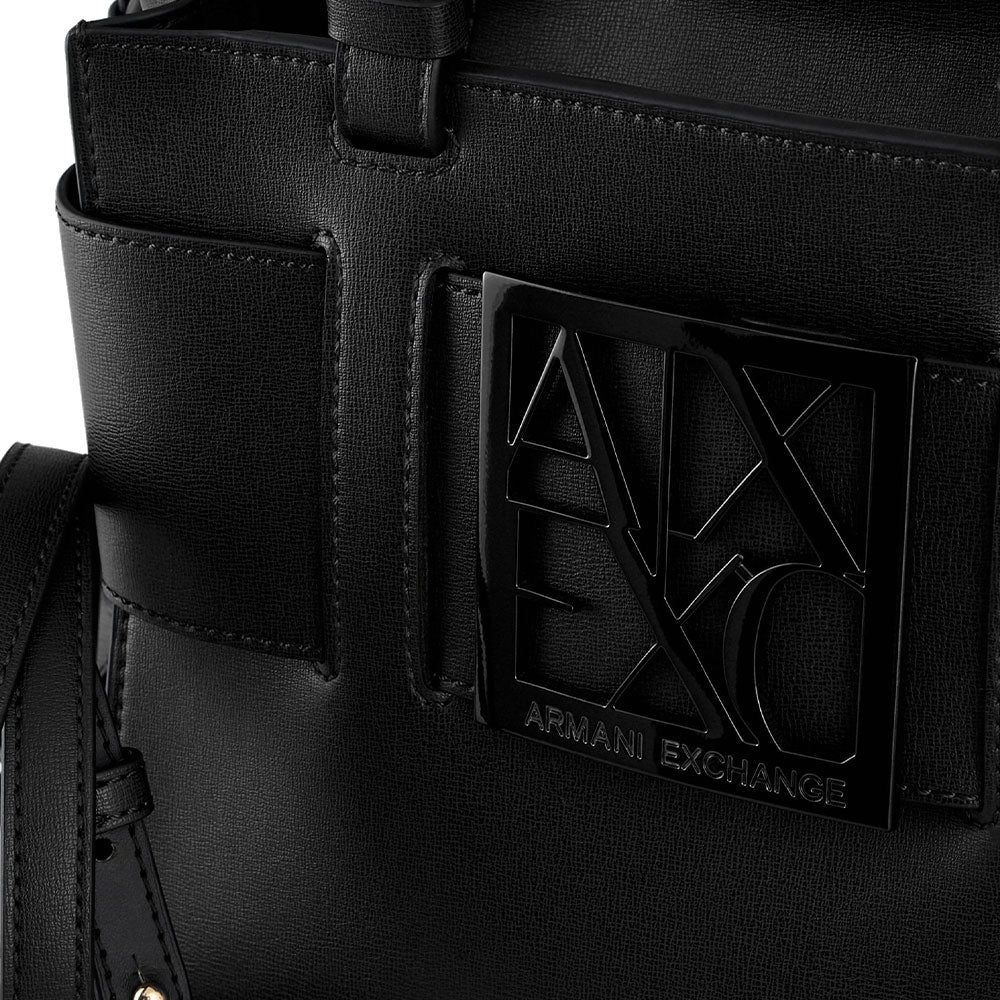 Borsa Donna a Mano ARMANI EXCHANGE Colore Nero Misura Piccola